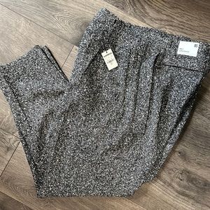 Ankle super high rise dress pant